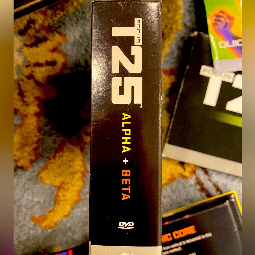 BeachBody alpha beta gamma T25 📀 DVD workout